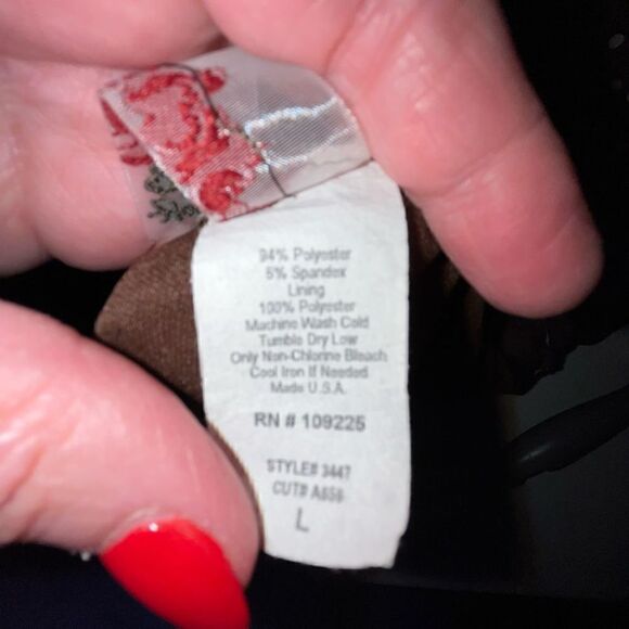 Sushi Flower brown white polka halter dress large - Picture 9 of 10